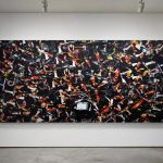 Vurig Orkest, Mensen & Portretten schilderij aan de muur in interieur